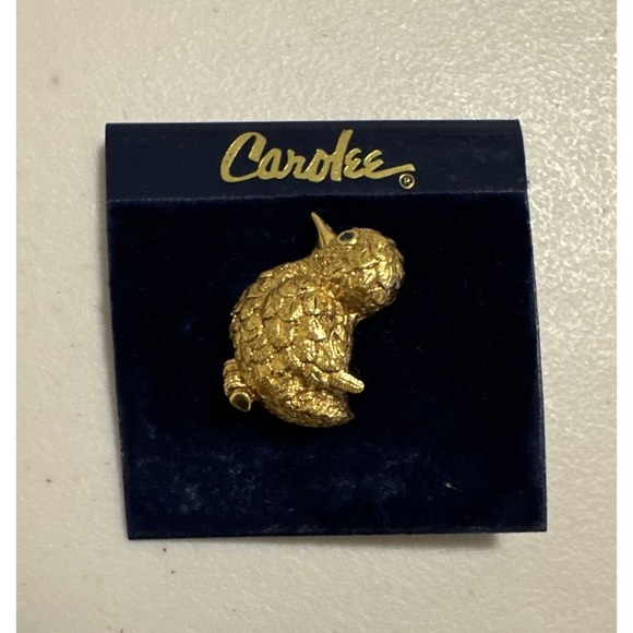 Carolee Jewelry - Vintage Carolee Bird Brooch NEW Nordstroms NOS Gold